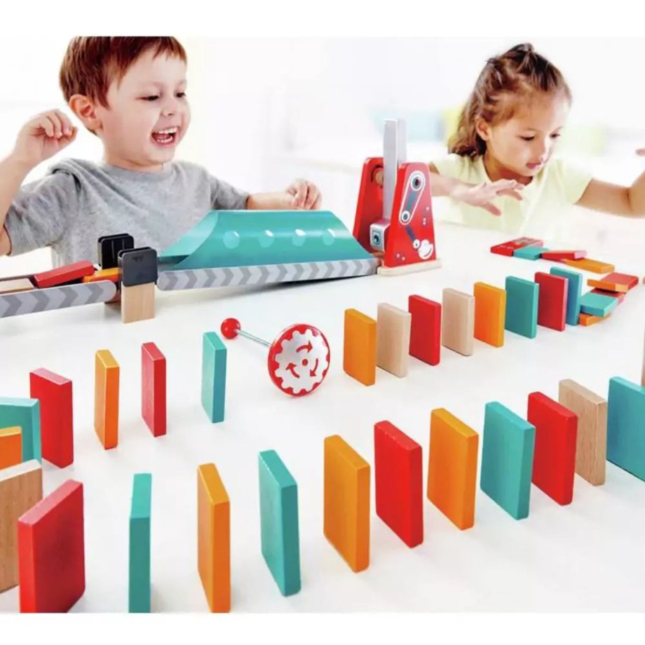 Toys Hape Montessori Toys | Hape Mighty Hammer Domino