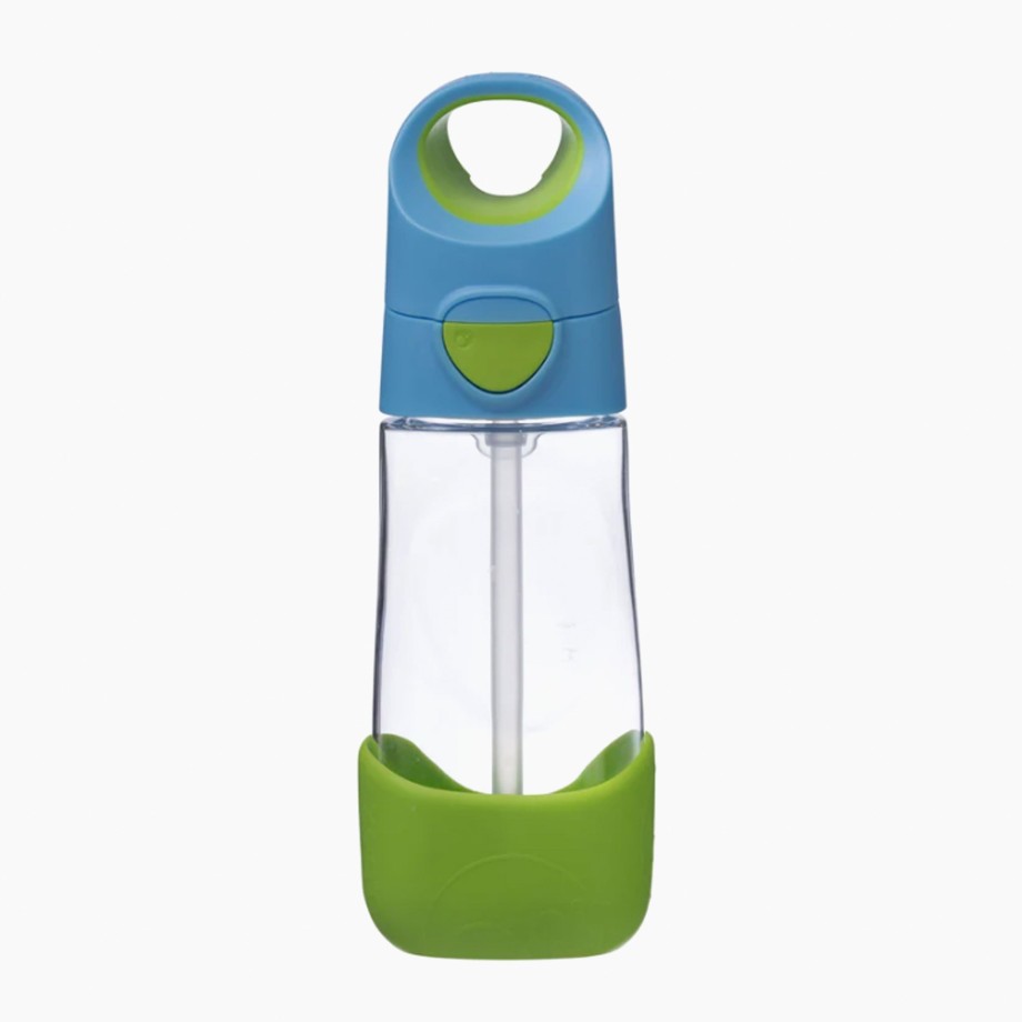 Mealtime B.Box Water Bottles | B.Box Kids Drinking Bottle 450Ml - Ocean Breeze