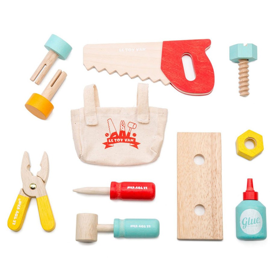 Playtime Le Toy Van Role Play | Le Toy Van Honeybee Market - Tool Box