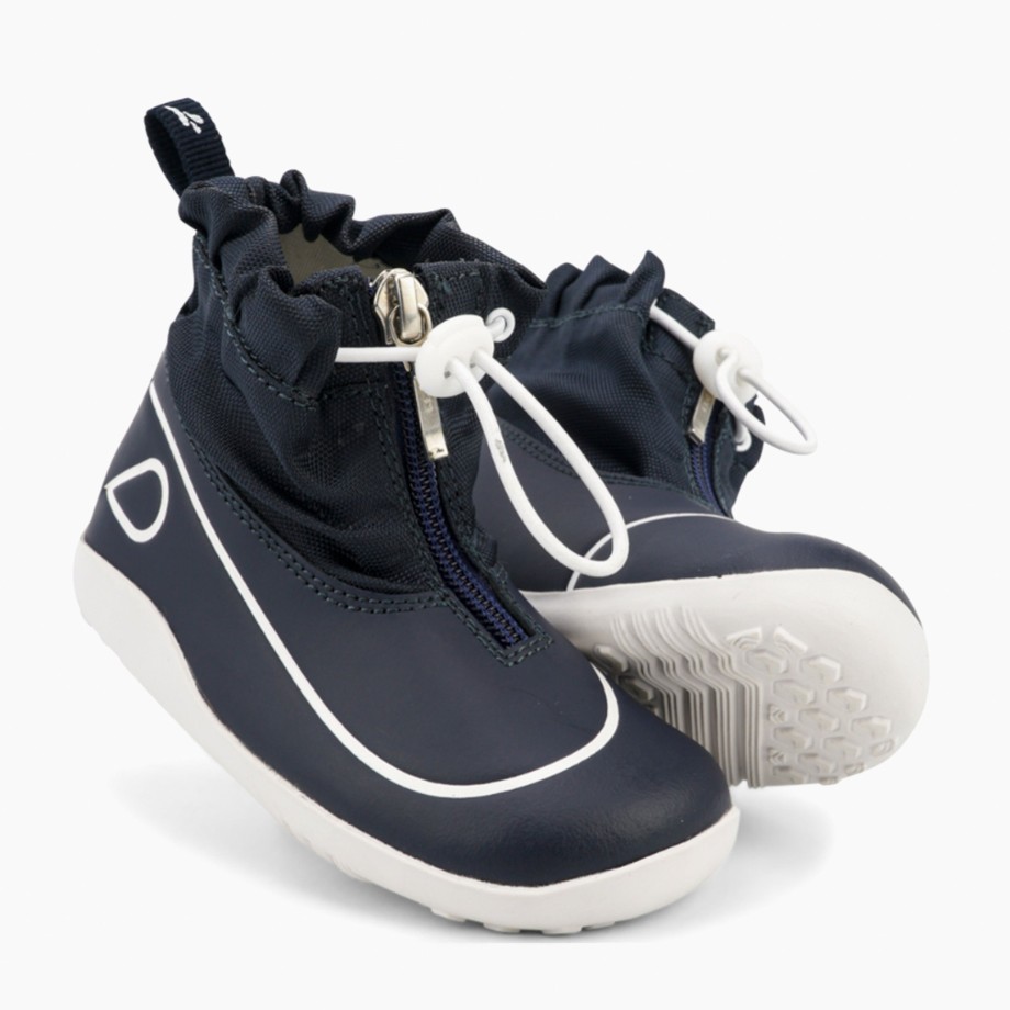 Clothing & Shoes Bobux Wellies | Bobux I-Walk Splash - Navy