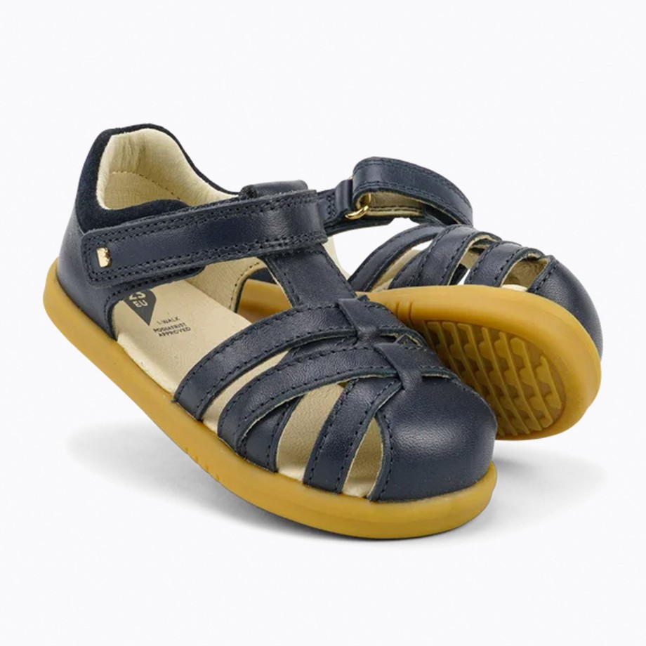 Clothing & Shoes Bobux Sandals | Bobux I-Walk Cross Jump Kids Shoes - Navy