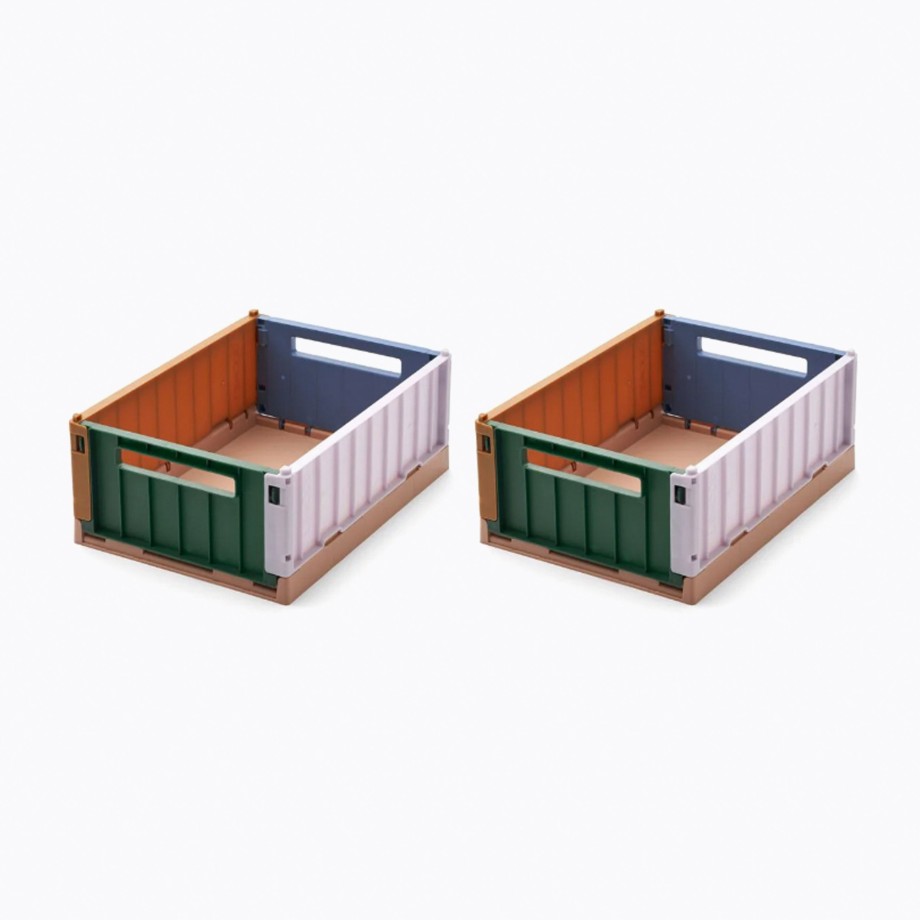 Nursery Liewood Nursery Decor | Liewood Weston Small Storage Box 2-Pack