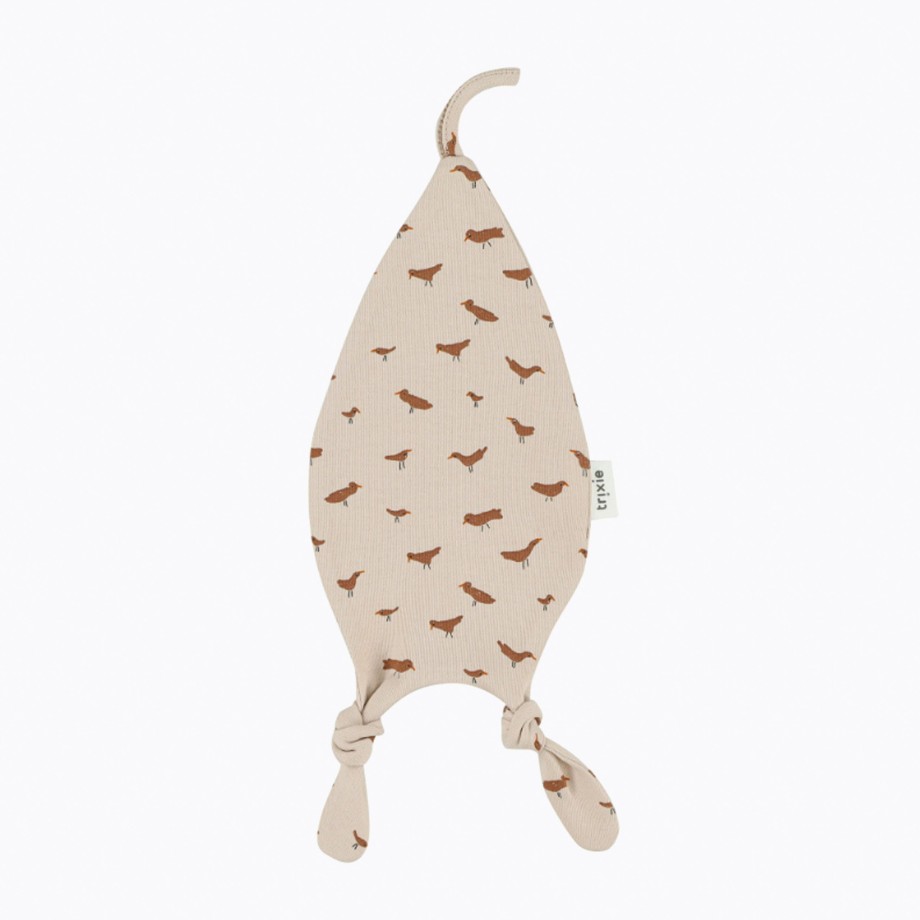 Nursery Trixie Mobiles & Soothers | Trixie Pacifier Cloth - Babbling Birds