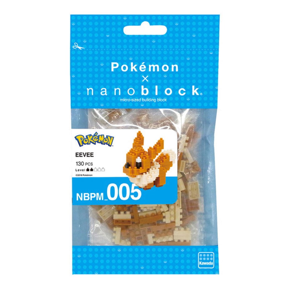 Toys Nanoblock Building Blocks | Nanoblock Eevee Pokemon