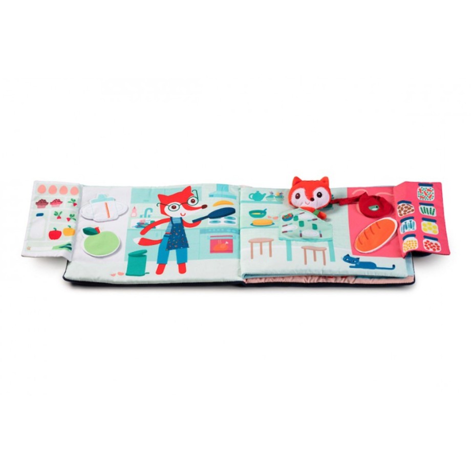 Toys Lilliputiens Books & Flash Cards | Lilliputiens Goodnight Little Fox - Activity Book