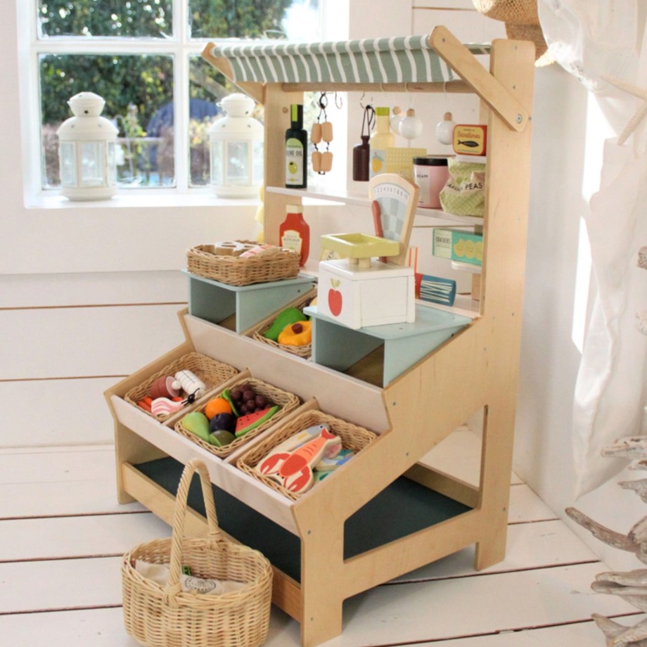 Playtime Tender Leaf Role Play | Tender Leaf General Stores Market Stand