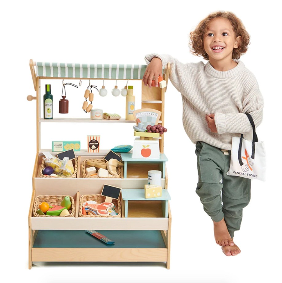 Playtime Tender Leaf Role Play | Tender Leaf General Stores Market Stand