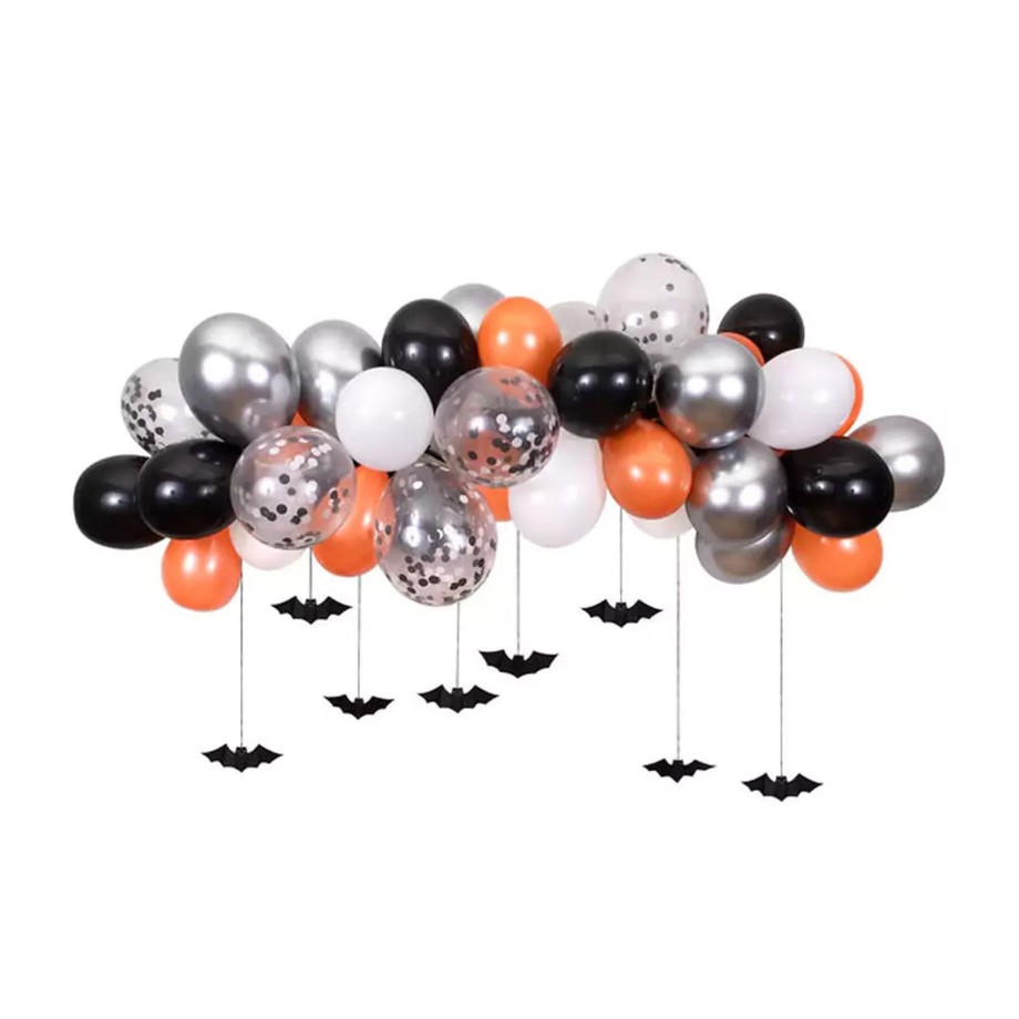 Clothing & Shoes Meri Meri Partywear & Dress Up | Meri Meri - Halloween Balloon Garland Kit (X 40 Balloons)