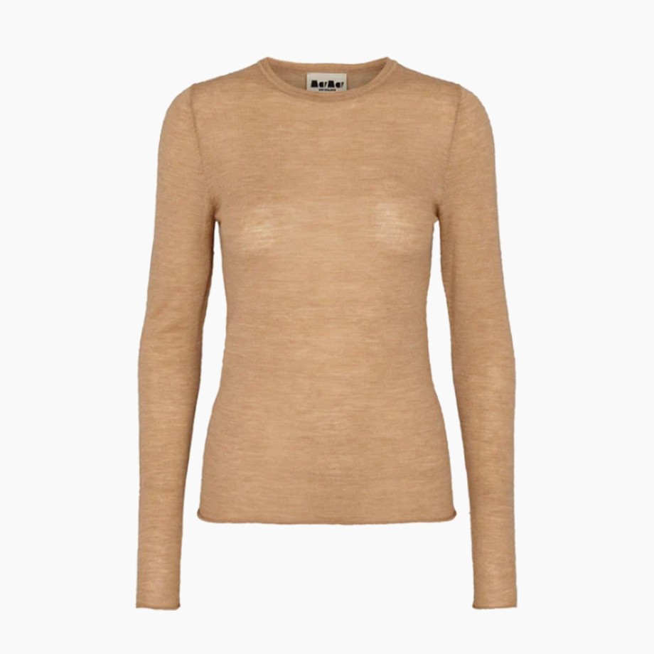 Clothing & Shoes MarMar Copenhagen Mum | Marmar Copenhagen Women'S Wool Crew Neck Jumper