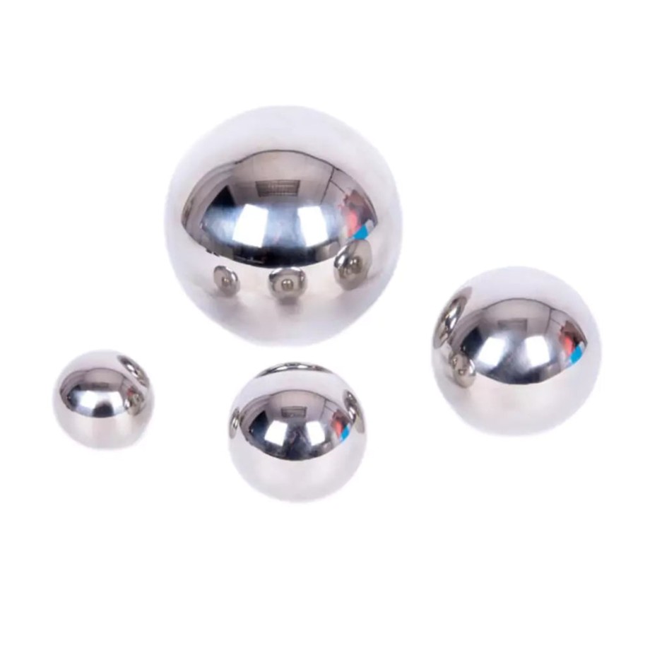 Toys TickiT Montessori Toys | Sensory Reflective Silver Balls - 4 Pack