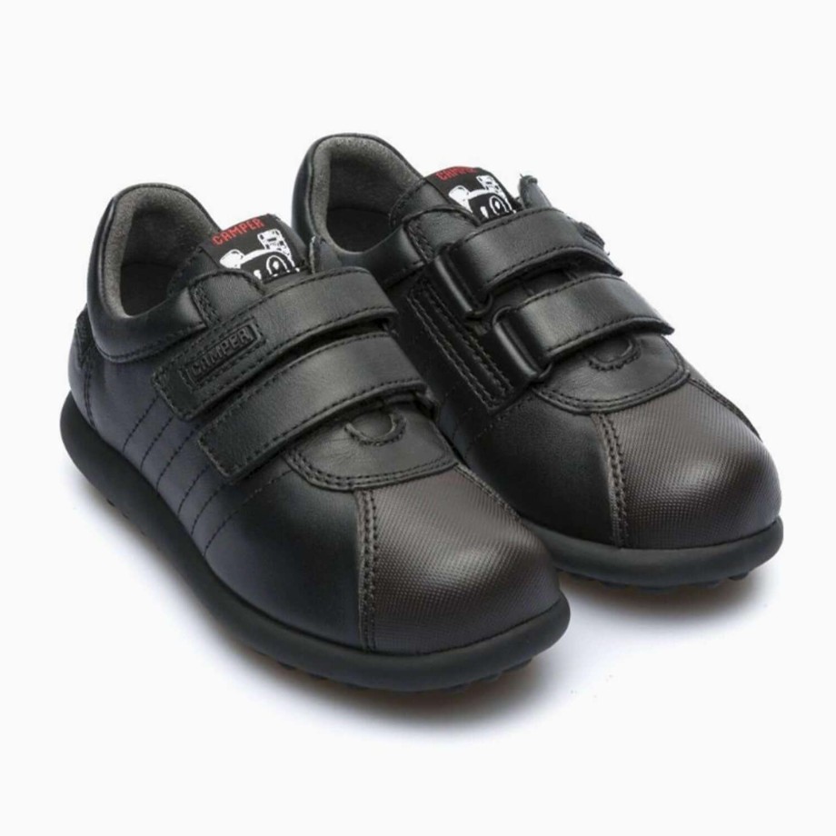 Clothing & Shoes Camper Shoes & Trainers | Camper Pelotas Boys School Shoes - Black