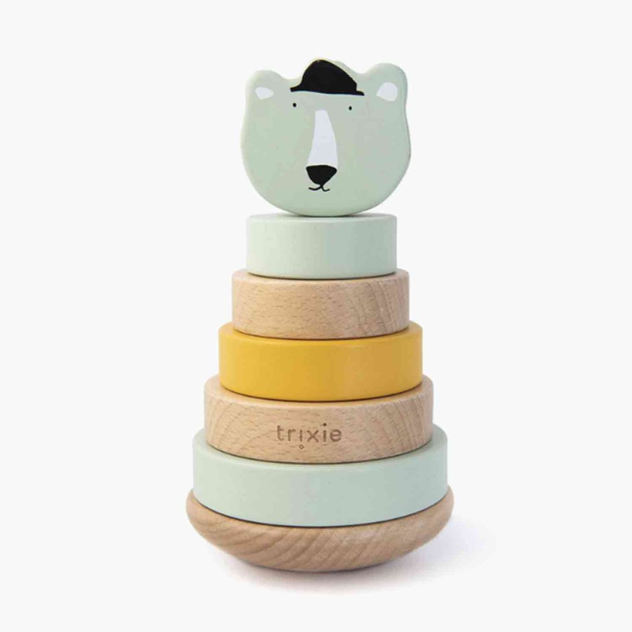 Toys Trixie Montessori Toys | Trixie Wooden Stacking Toy