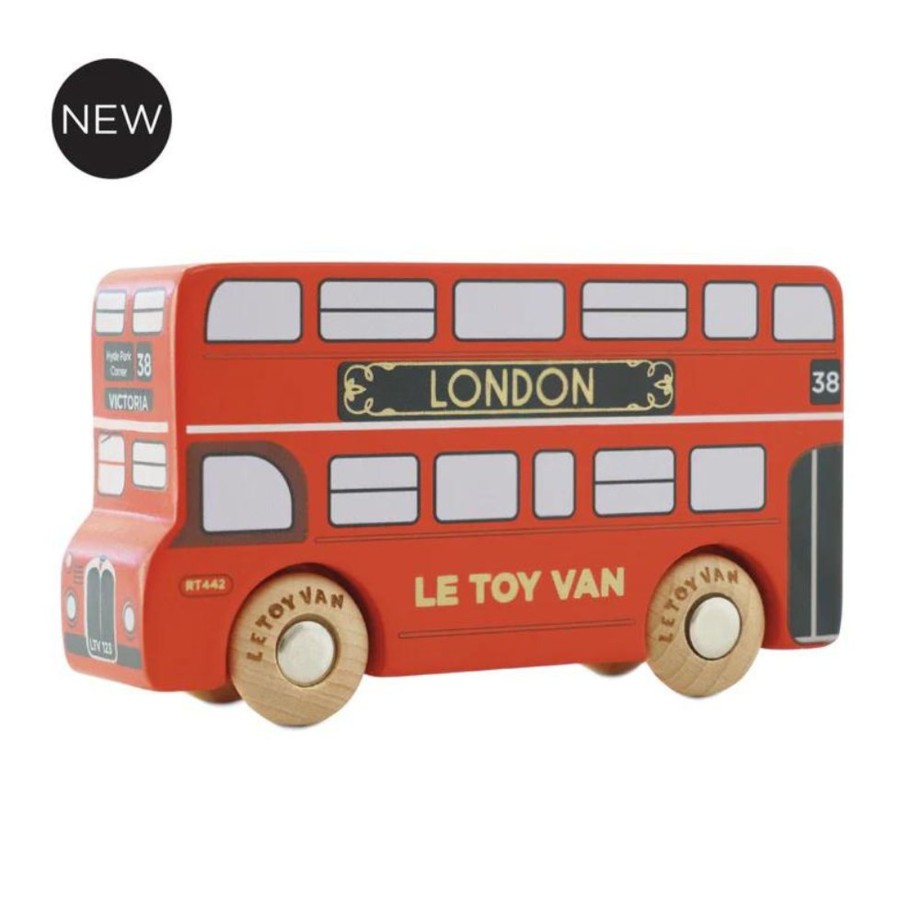 Playtime Le Toy Van Role Play | Le Toy Van Numbered Limited Edition London Bus