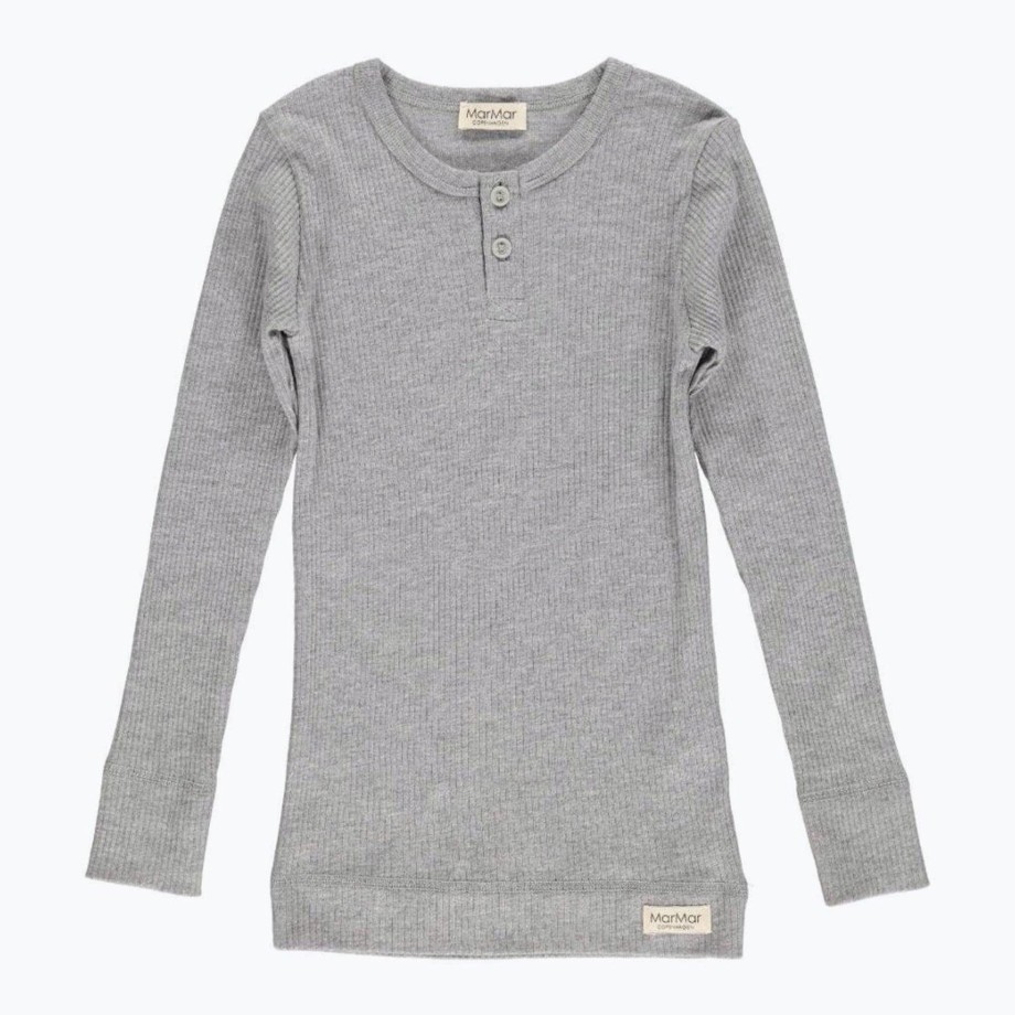 Clothing & Shoes MarMar Copenhagen Nightwear | Marmar Copenhagen Long Sleeve Tee With Buttons