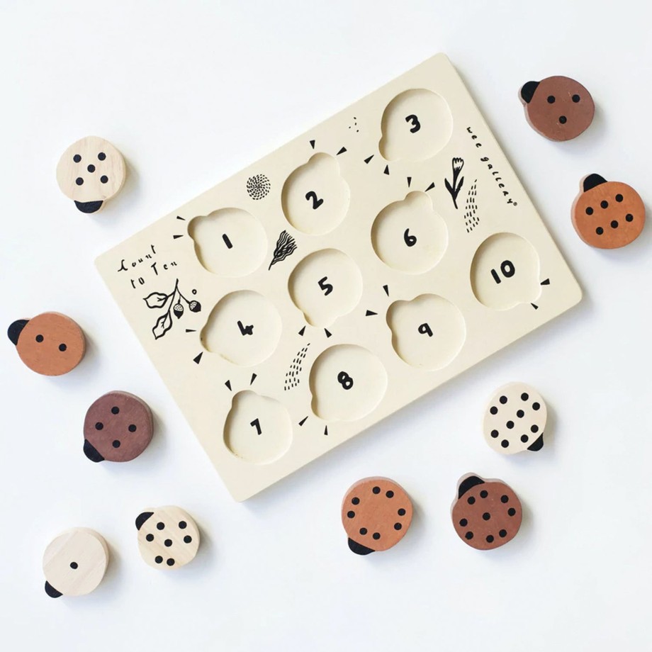 Playtime Wee Gallery Games & Puzzles | Wee Gallery Count To 10 Ladybugs Game