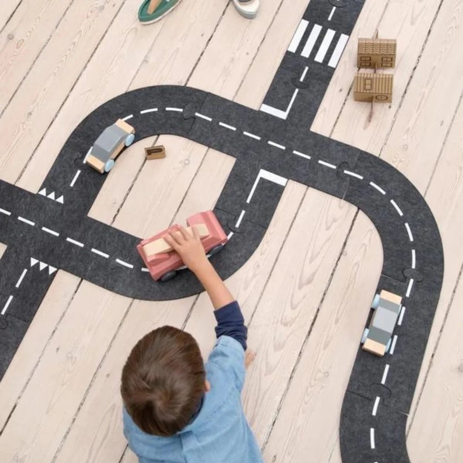 Playtime Sebra Role Play | Sebra Crossroads Roadway Set In Strong Felt