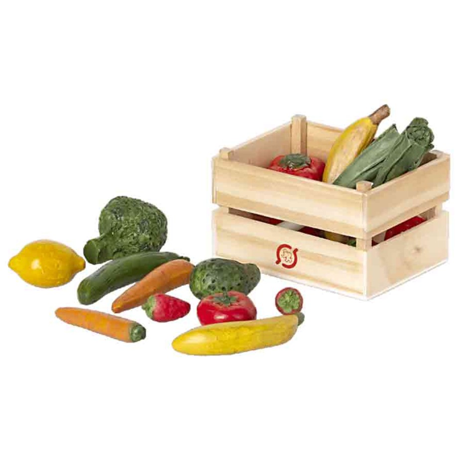 Playtime Maileg Role Play | Maileg Mini Veggies And Fruits Set