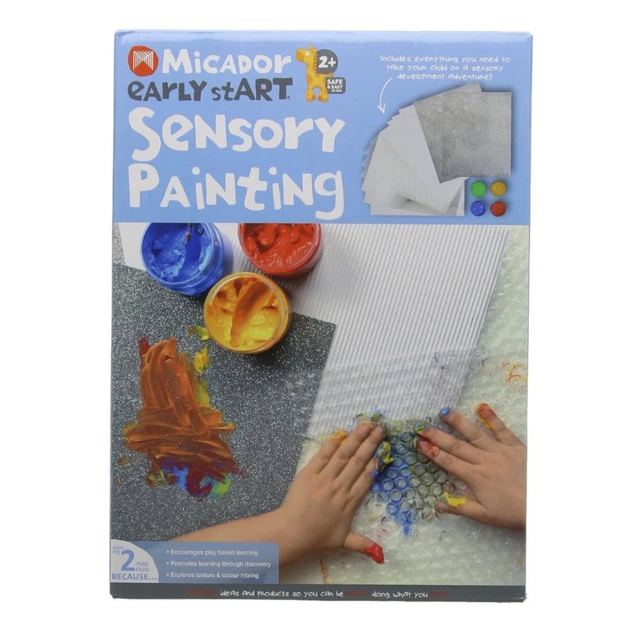 Playtime Micador Kids Craft | Micador Early Start Sensory Painting Pack