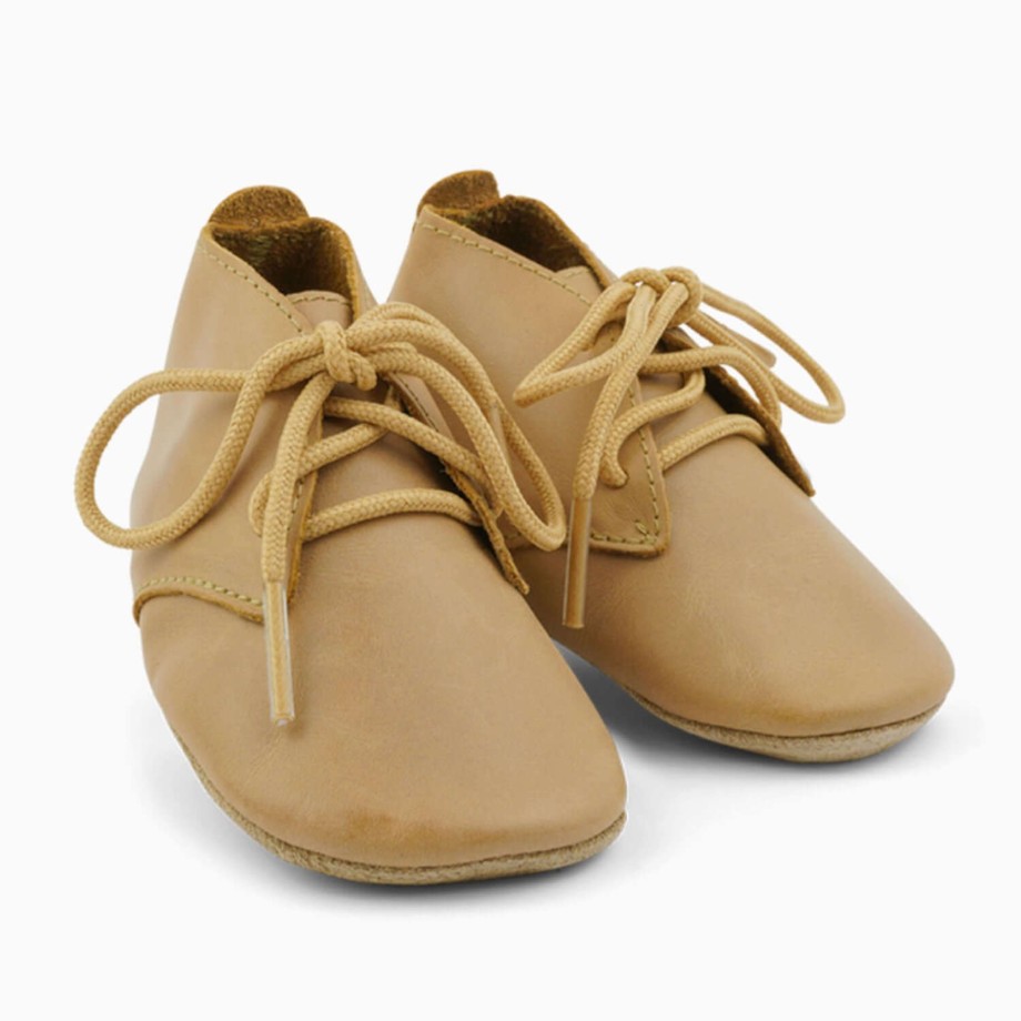 Clothing & Shoes Bobux Pre Walker Shoes | Bobux Soft Sole Desert Lace Boots - Caramel