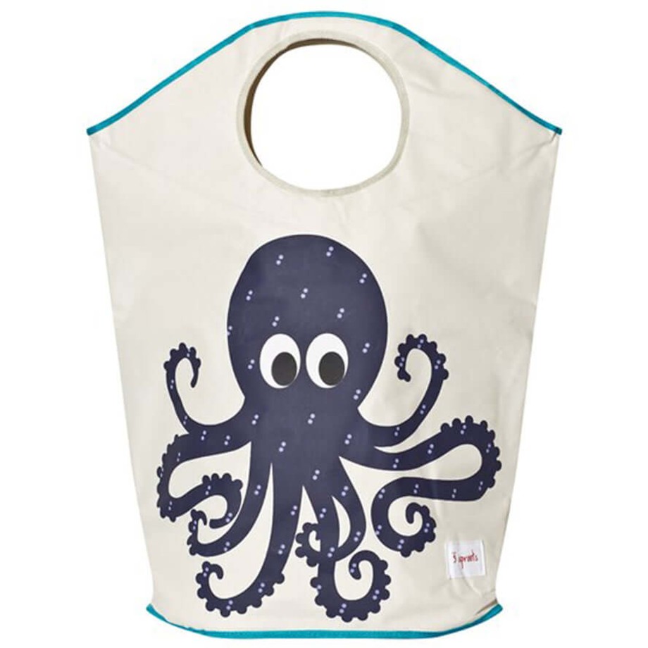 Nursery 3 Sprouts Storage | 3 Sprouts Kids Laundry Hamper - Octopus