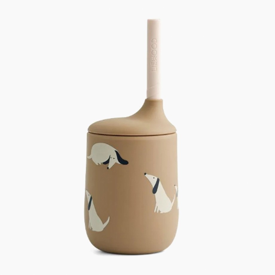 Mealtime Liewood Sippy Cups | Liewood Ellis Sippy Cup - Dog