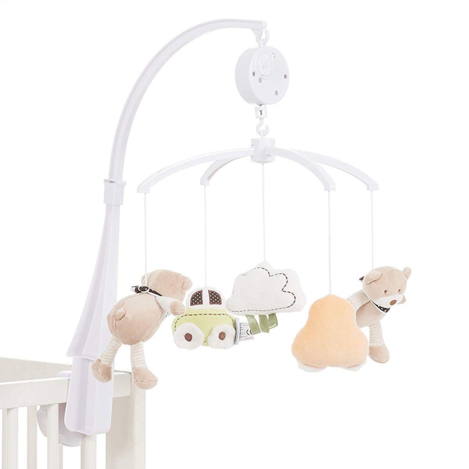 Nursery MiniDream Mobiles & Soothers | Minidream Baby Musical Mobile - Safari