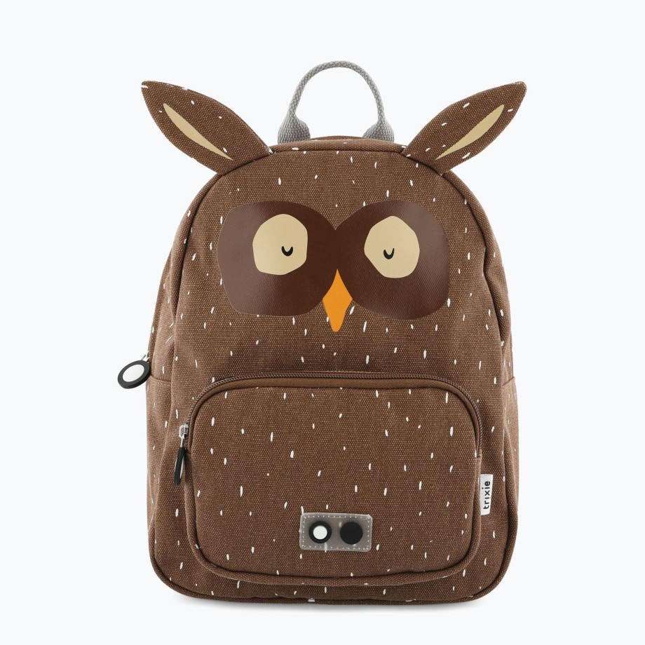 Clothing & Shoes Trixie Kids Bags | Trixie Kids Backpack - Mr. Owl