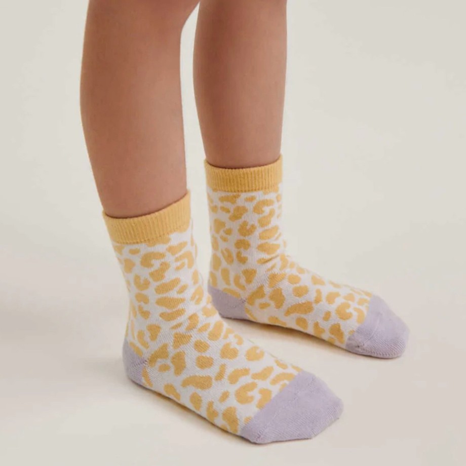 Clothing & Shoes Liewood Socks & Tights | Liewood Silas Cotton Socks 4 Pack - Leo / Jojoba