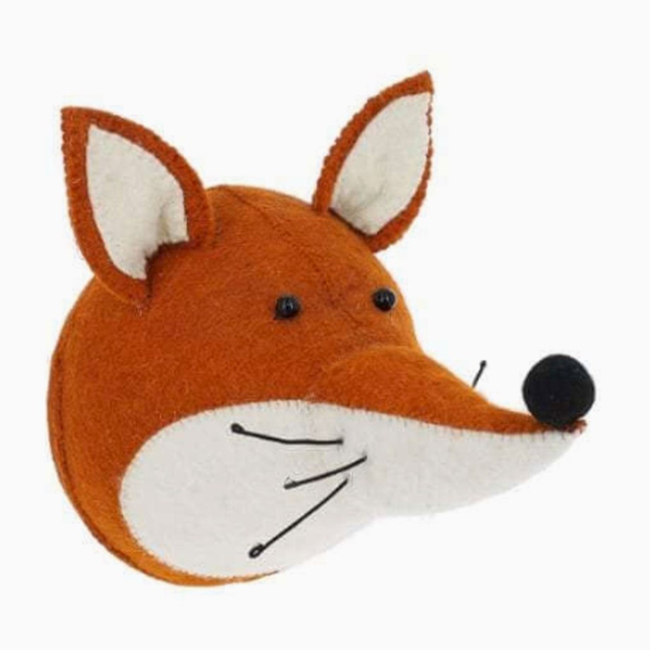 Nursery Fiona Walker England Nursery Decor | Fiona Walker England Animal Head Fox