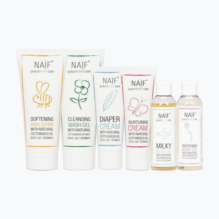 Bathtime NAIF Baby Skincare | Naif Baby Starter Kit 6Pcs