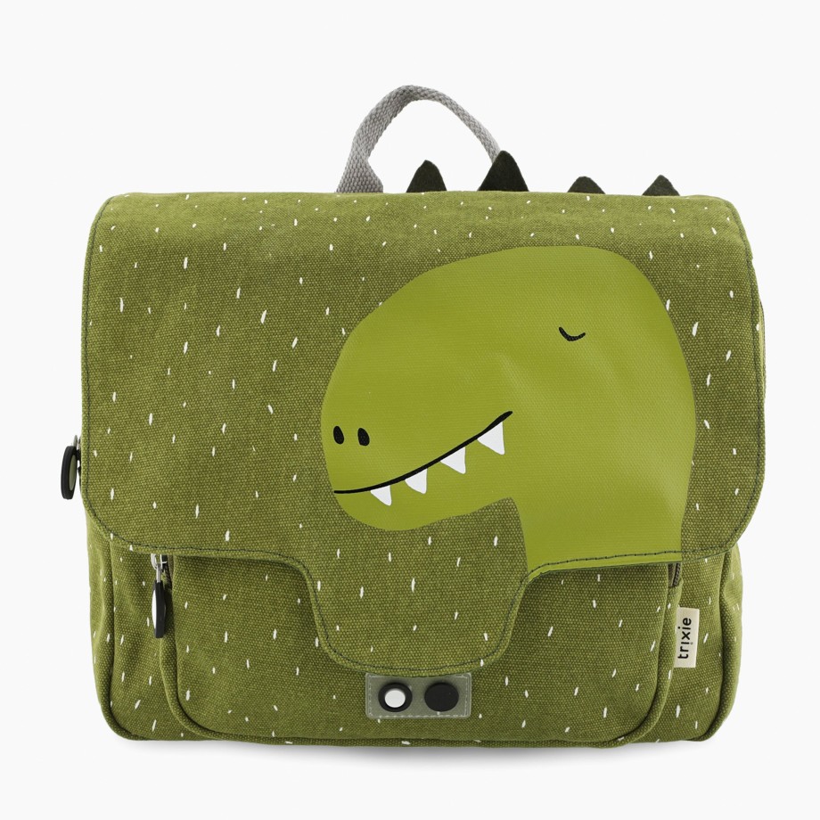 Clothing & Shoes Trixie Kids Bags | Trixie Satchel Kids School Bag - Mr. Dino