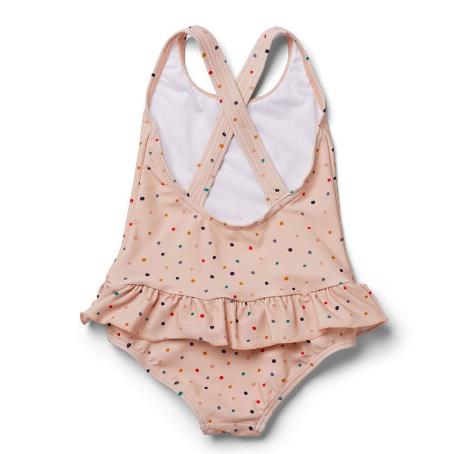 Clothing & Shoes Liewood Swimwear | Liewood Amara Girls Swimsuit Confetti Mix