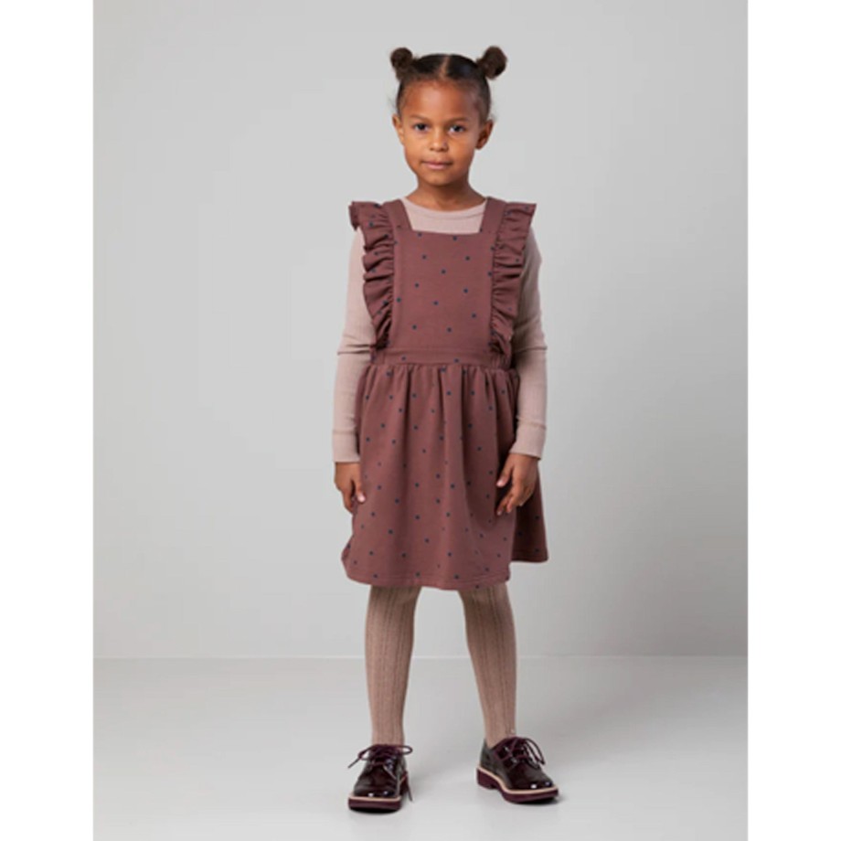 Clothing & Shoes MarMar Copenhagen Partywear & Dress Up | Marmar Copenhagen Doras Dress - Mahogany Dot