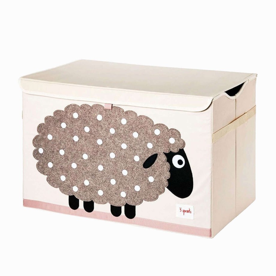 Nursery 3 Sprouts Storage | 3 Sprouts Toy Storage Chest Box - Sheep