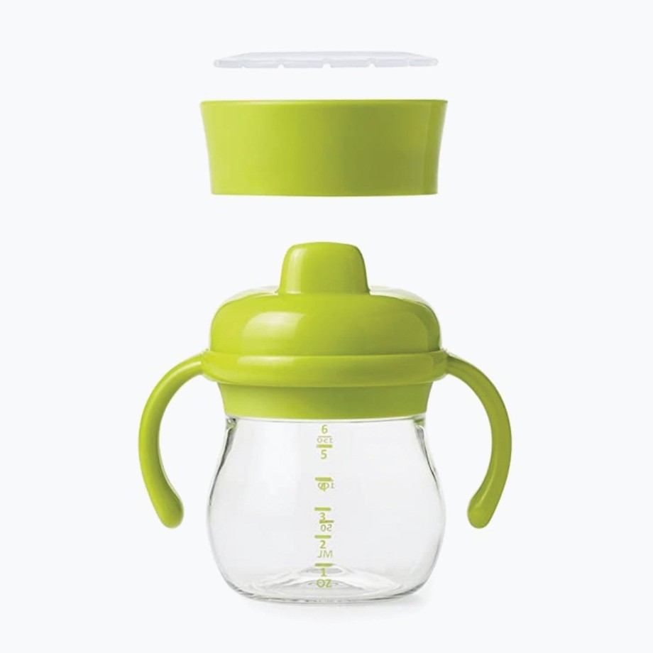 Mealtime OXO Plates, Bowls & Cups | Oxo Tot Transitions Hard Spout Sippy Cup Set - Green