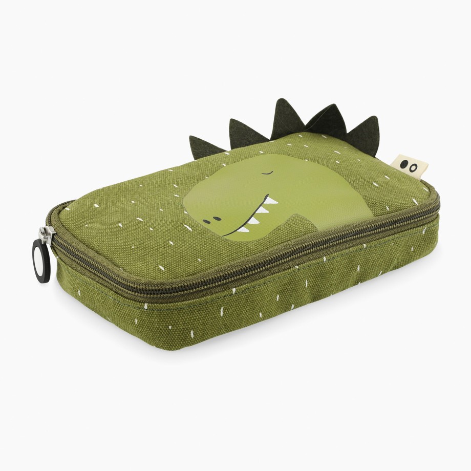 Clothing & Shoes Trixie Kids Bags | Trixie Pencil Case Rectangular - Mr. Dino