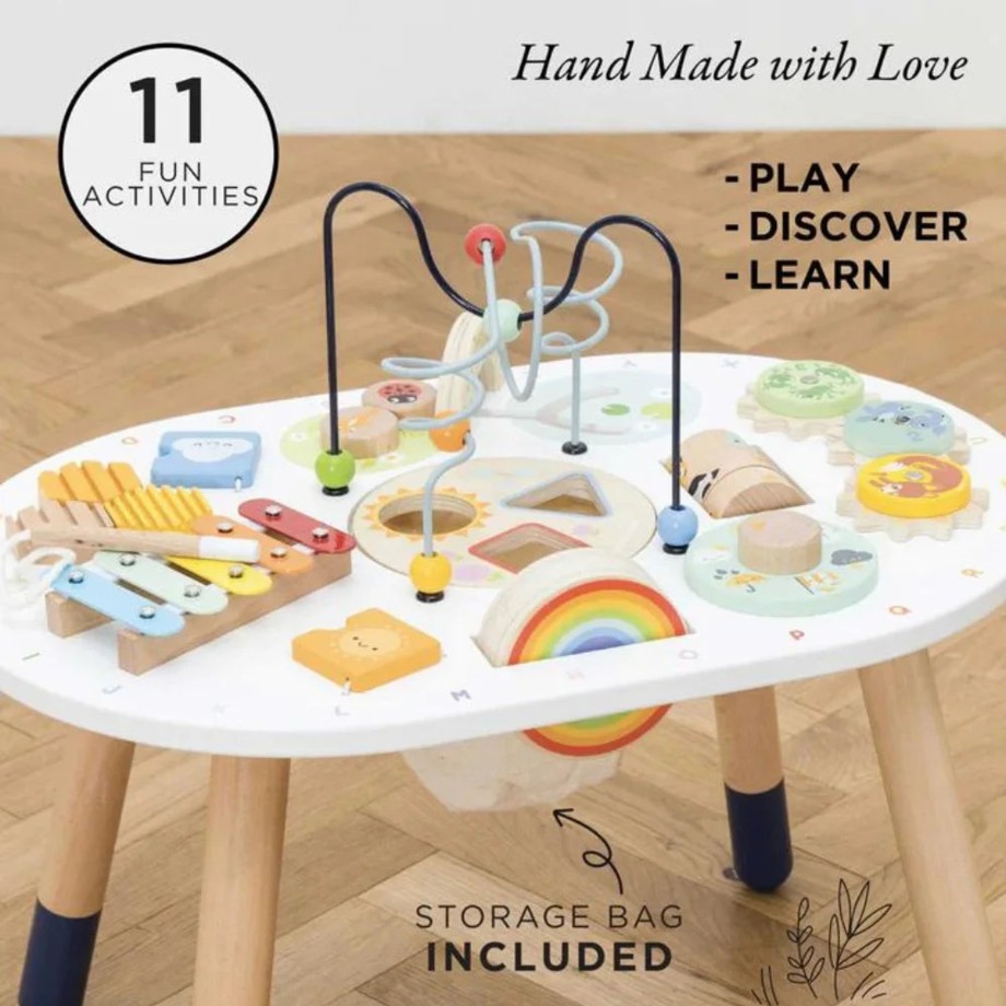 Toys Le Toy Van Play Kitchen & Food | Le Toy Van Wooden Activity Toy Table