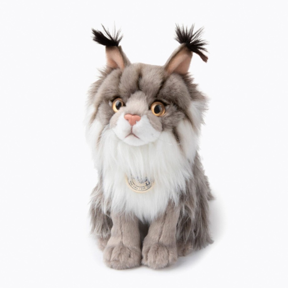 Toys BT Chaps Soft Toys | Bt Chaps Nancy The Norwegian Forest Cat Soft Toy