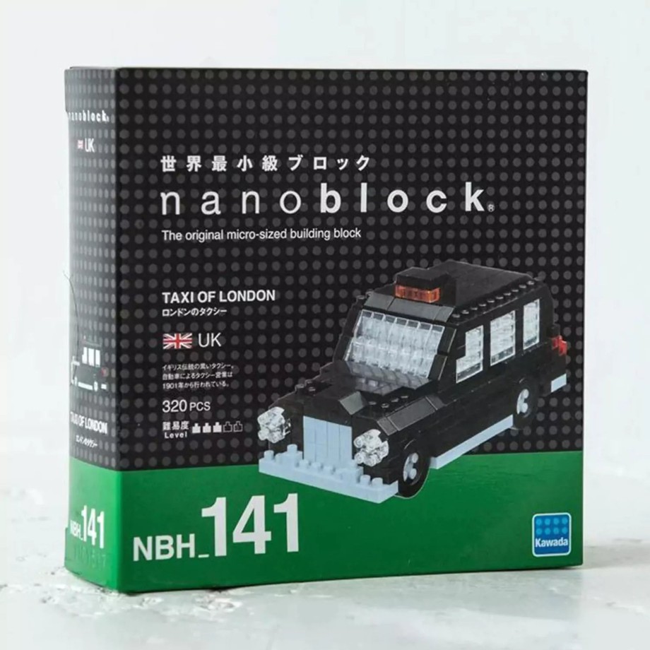 Toys Nanoblock Building Blocks | Nanoblock Taxi Of London