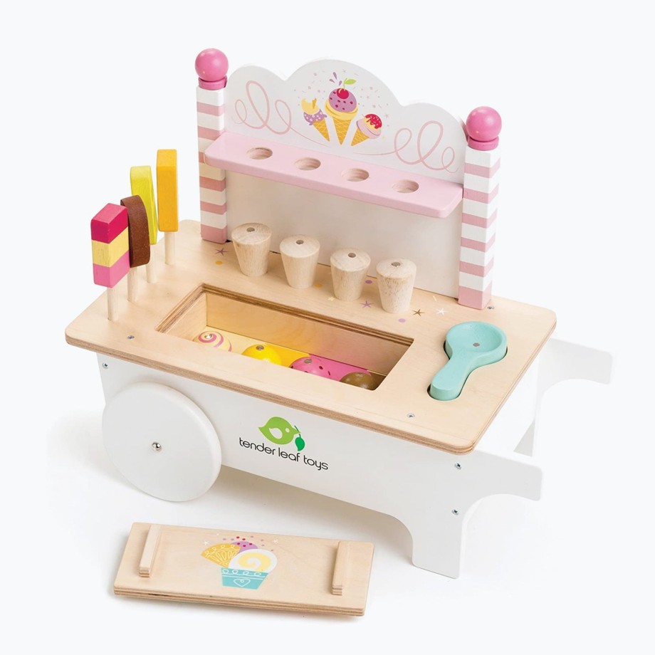 Playtime Tender Leaf Role Play | Tender Leaf Ice Cream Cart