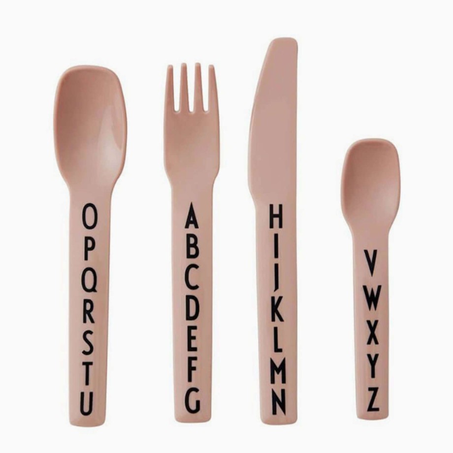 Mealtime Design Letters Spoon, Cutlery & Placemats | Design Letters Kids Cutlery Set