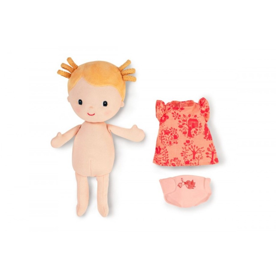 Playtime Lilliputiens Role Play | Lilliputiens Baby Lena Soft Doll & Accessories