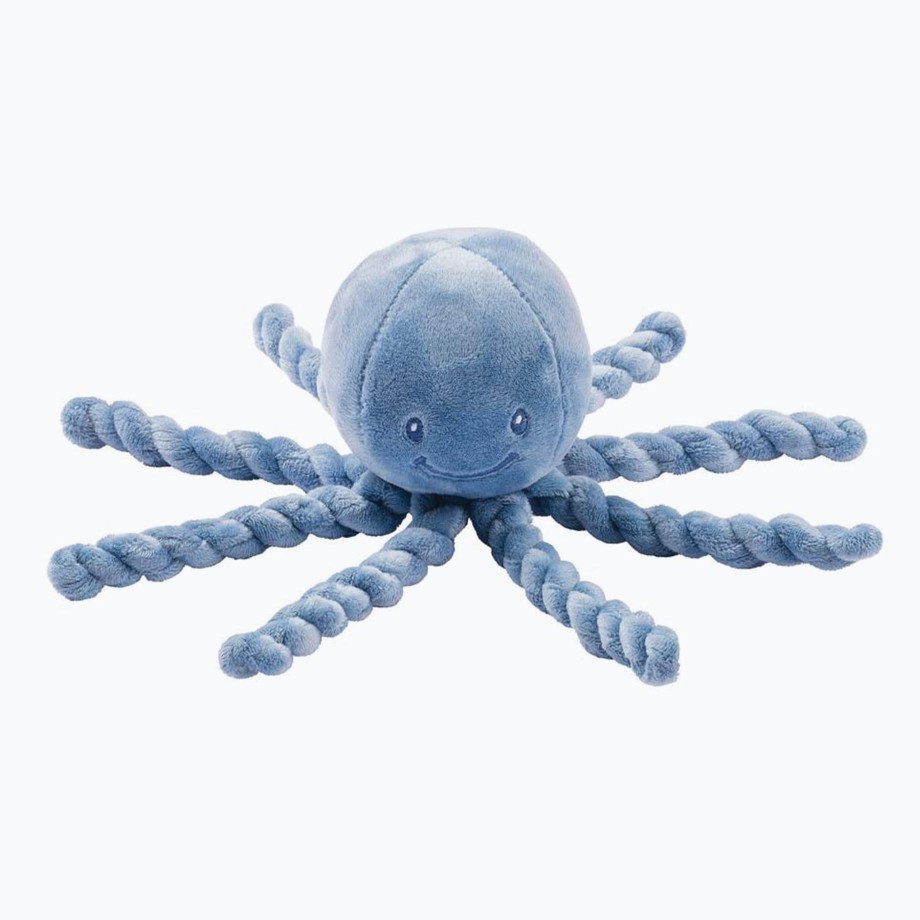 Toys Nattou Soft Toys | Nattou Piu Piu Octopus Plush Soft Toy