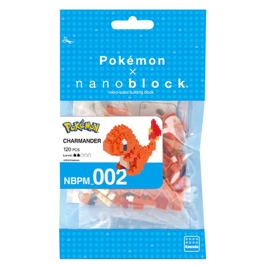 Toys Nanoblock Building Blocks | Nanoblock Charmander Pokemon