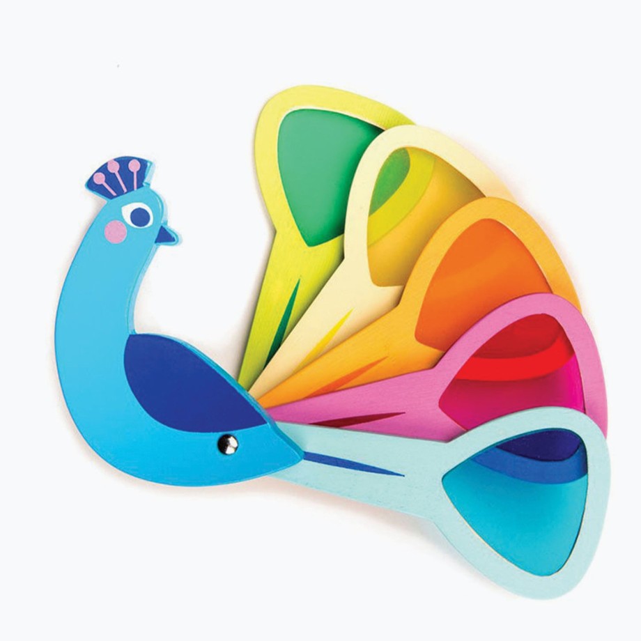 Toys Tender Leaf Nature Toys | Tender Leaf Peacock Colours