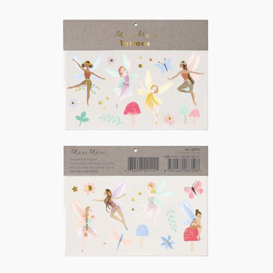 Clothing & Shoes Meri Meri Partywear & Dress Up | Meri Meri Fairy Large Tattoos (2 Sheets)