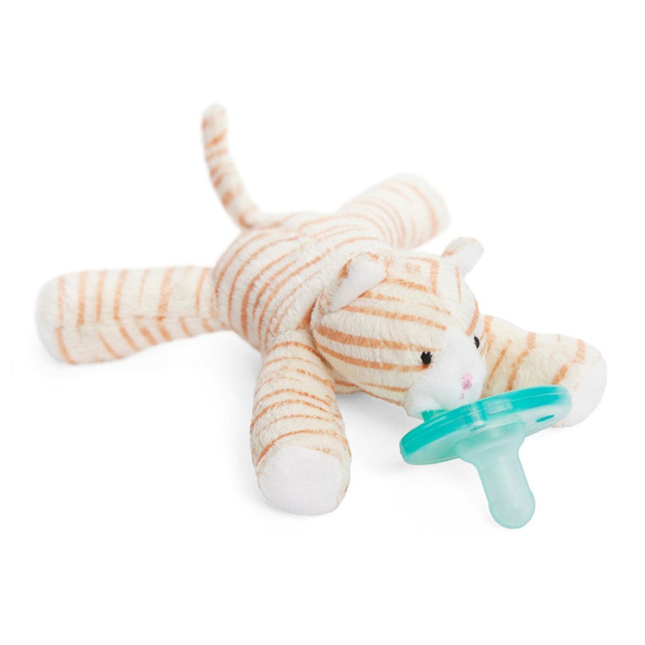 Nursery WubbaNub Mobiles & Soothers | Wubbanub Dummy Comforter With Toy - Tabby Kitten