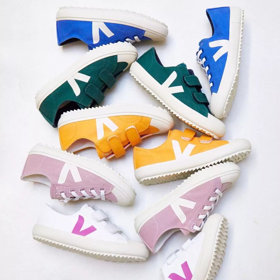 Clothing & Shoes Veja Shoes & Trainers | Veja Flip El Canvas - Paros Pierre