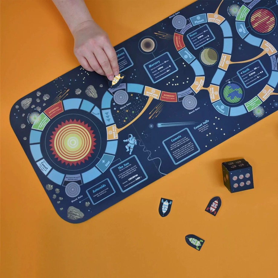 Playtime Clockwork Soldier Games & Puzzles | Clockwork Soldier Create Your Own Solar System Activity Board Game