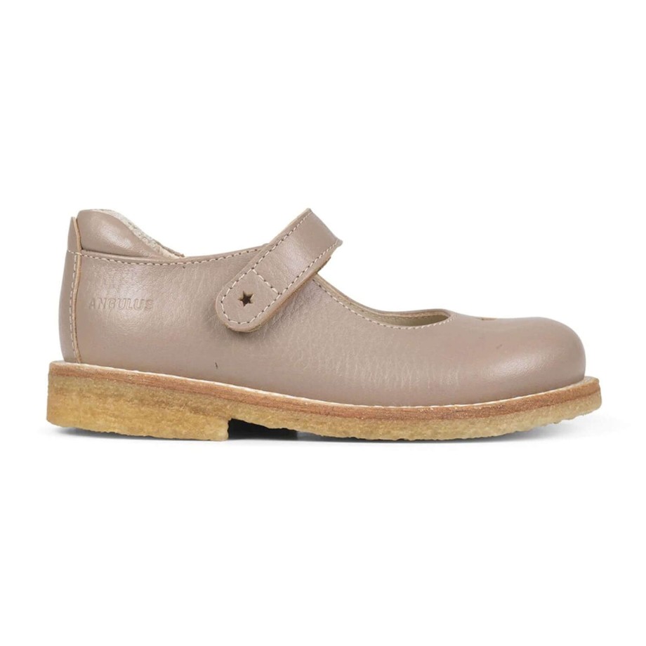 Clothing & Shoes Angulus Shoes & Trainers | Angulus Basic Mary Jane Star Girls Shoes - Rosa